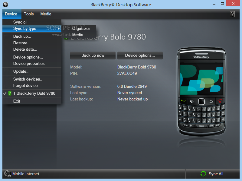 Blackberry desktop manager free download for mac